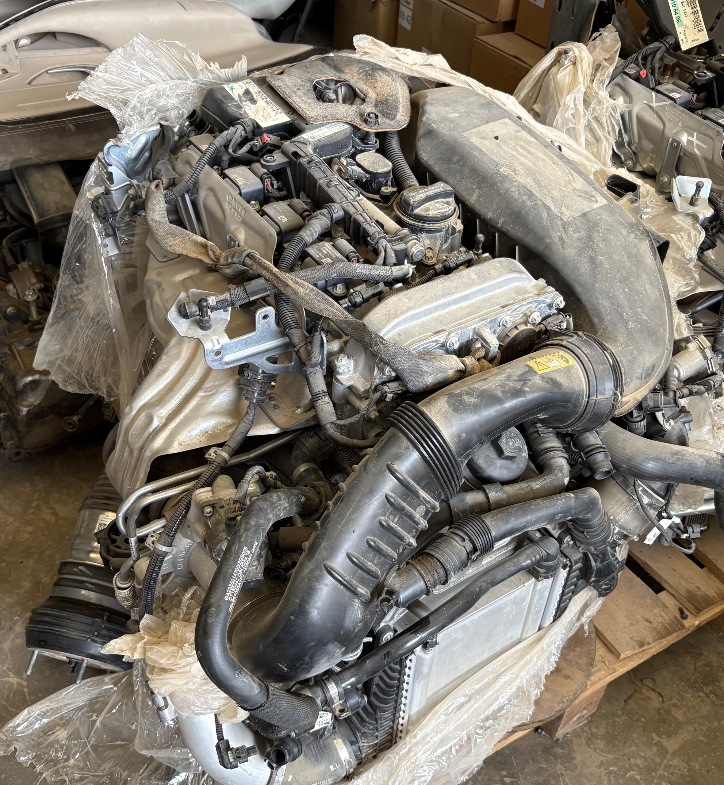 Engine for Mercedes-Benz C-Class 2019 - Used-Main image