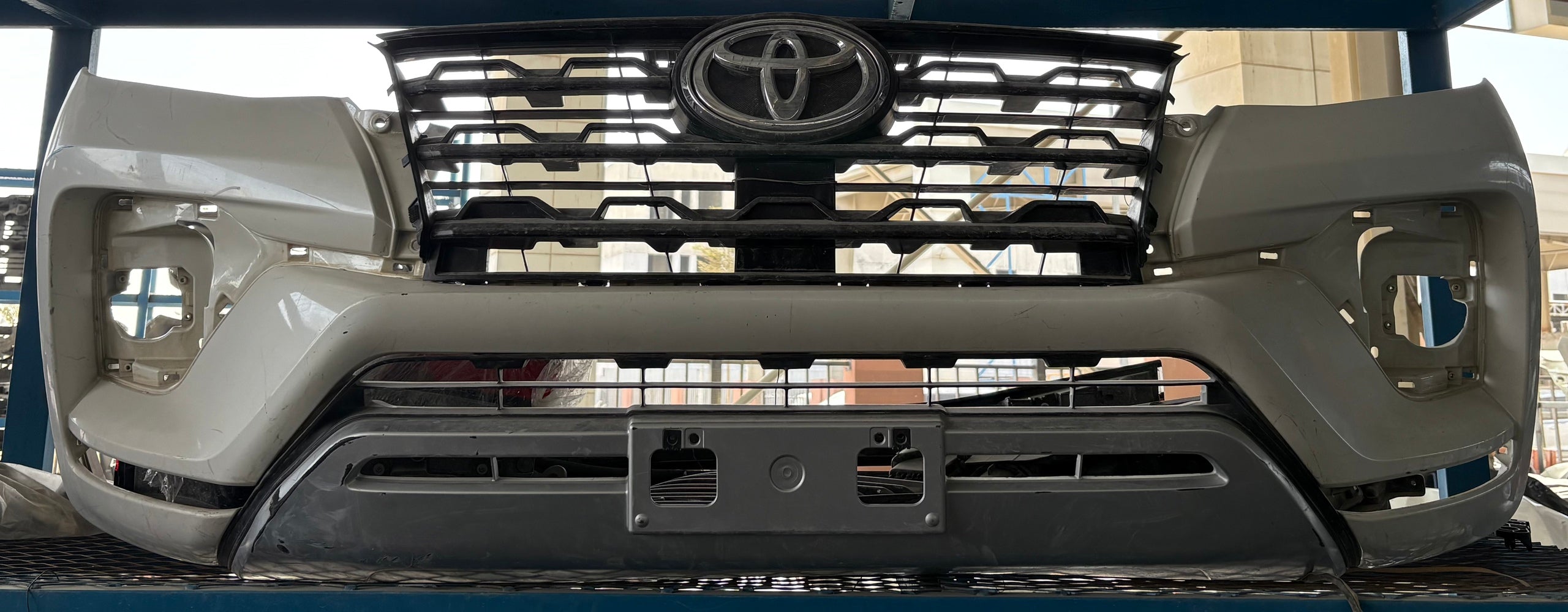 front Front Bumper for Toyota Fortuner 2022 (fits 2015-2024) - Used-Main image