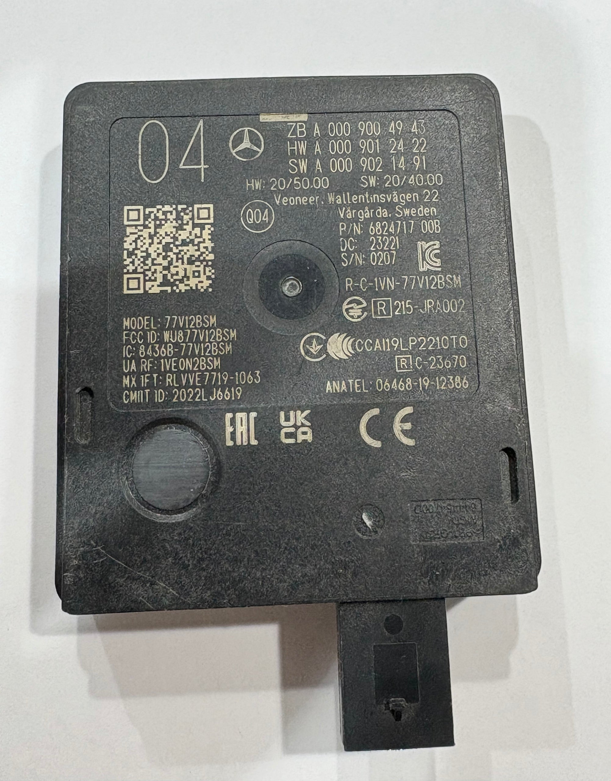 Radar Sensor for Mercedes-Benz C-Class 2021 (fits 2014-2024) - Used2