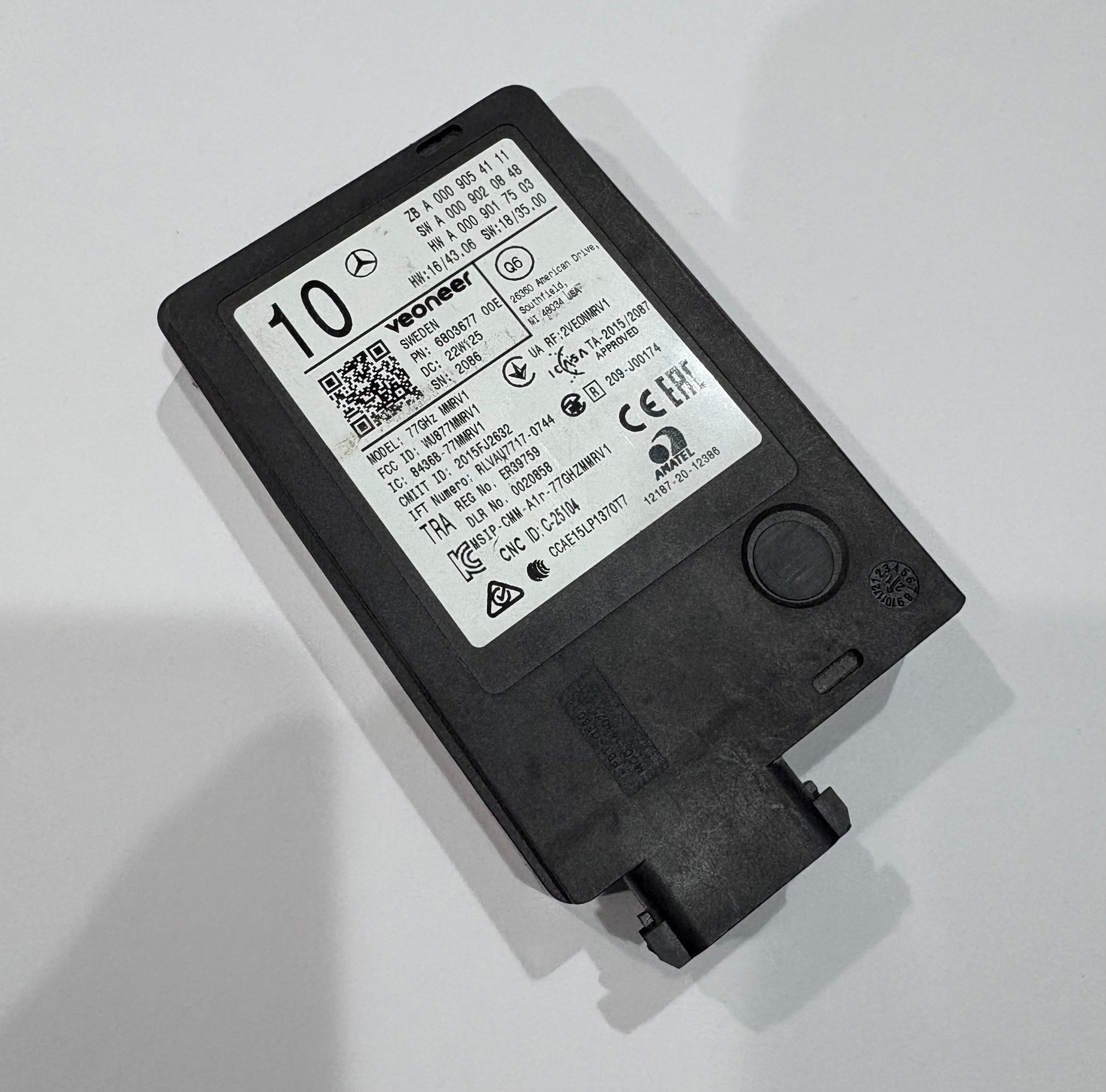 Radar Sensor for Mercedes-Benz S-Class 2014 - Used2