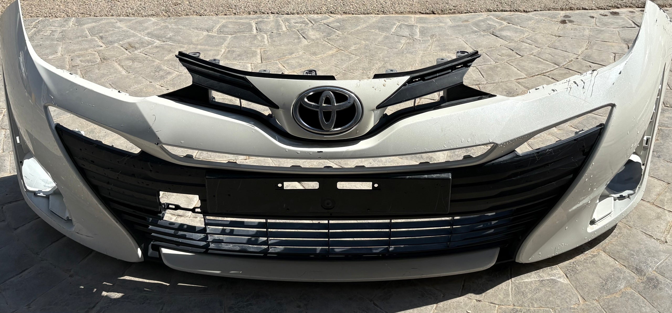 Front Bumper for Toyota Yaris 2019 (fits 2013-2020) - Used-Main image