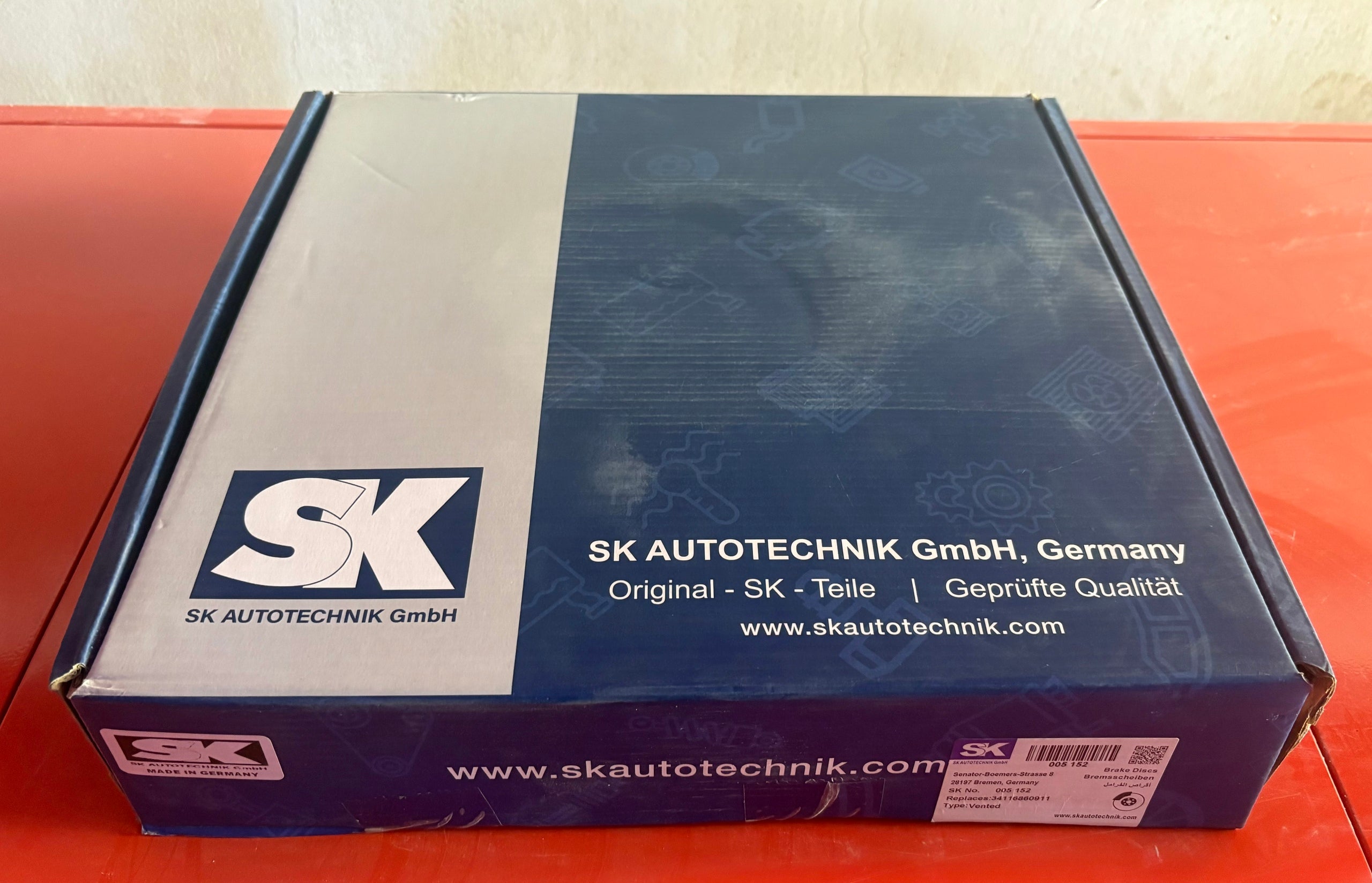 Front Brake Rotors Set (German) for BMW 7 Series 2016 - New2