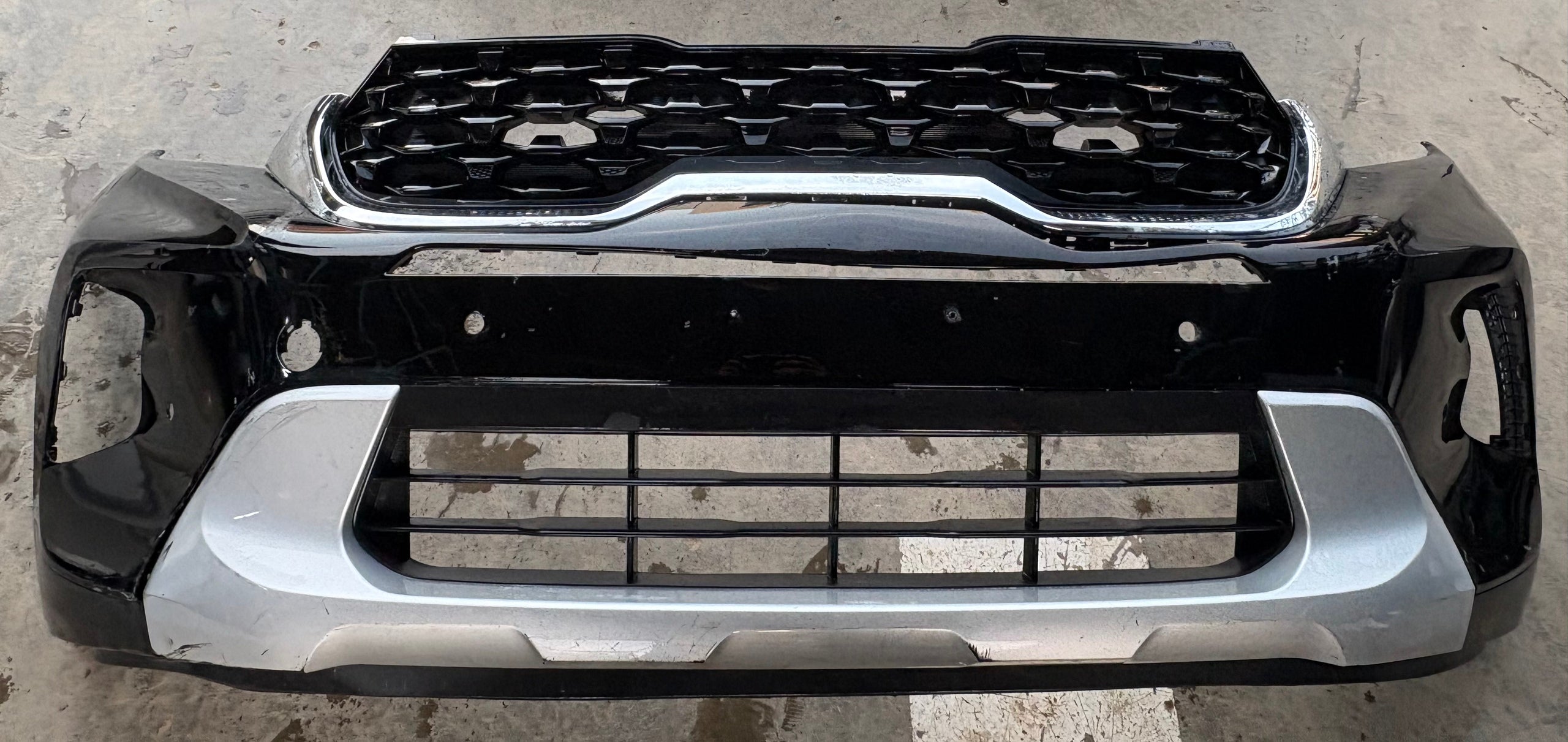 front Front Bumper for Kia Sonet 2023 (fits ALL) - Used-Main image