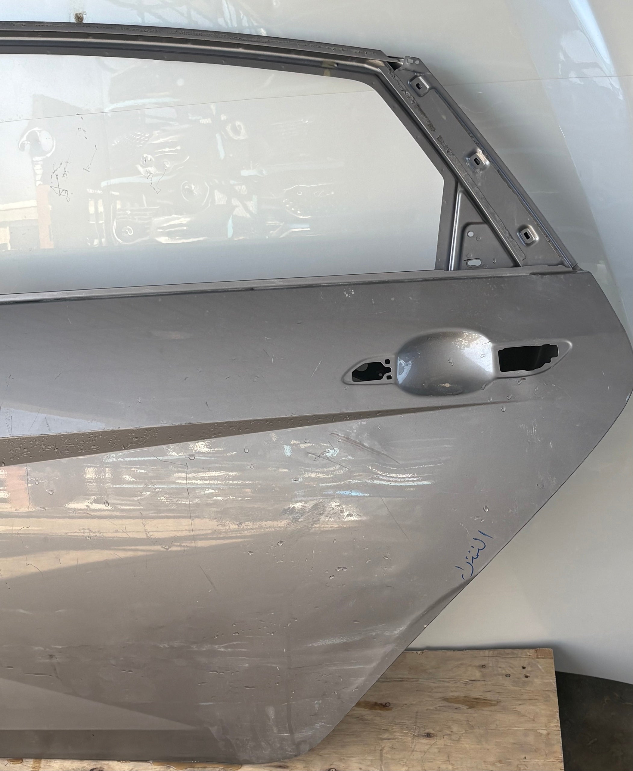 rear left Rear Door Assembly for Hyundai Elantra 2022 (fits 2021-2024) - Used2